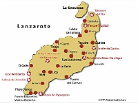 001-Karte1  Urlaub auf Lanzarote (2007)