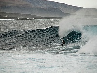 103-La Caleta - Strand und Surfer  Da ist sie.