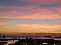 139-Sonnenuntergang Hotel  Mit diesen tollen Himmelsfarben...