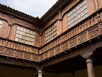 019-Balkon  Spanische Balkon-Architektur.